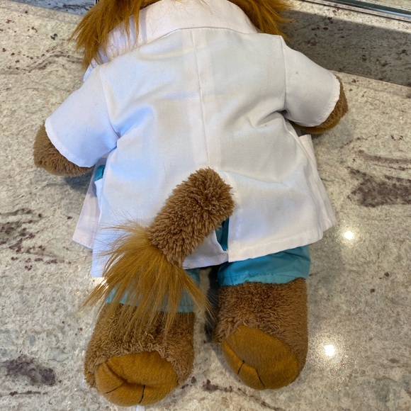 Atelier toutou - MD Doctor lion teddy bear 16inch - Picture 4 of 7